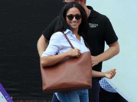 Meghan Markle Carries the Same Chic (and Affordable) Tote as Angelina Jolie  | Vogue